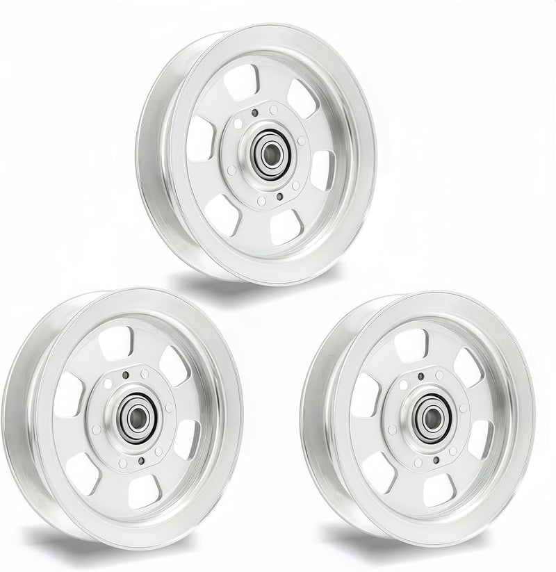 HTWORK 033-8050-00 Deck Idler Pulley Compatible with Bad Boy 039-6945-19 039-6945-17 039-6946-17 (3 PC) - Image 1